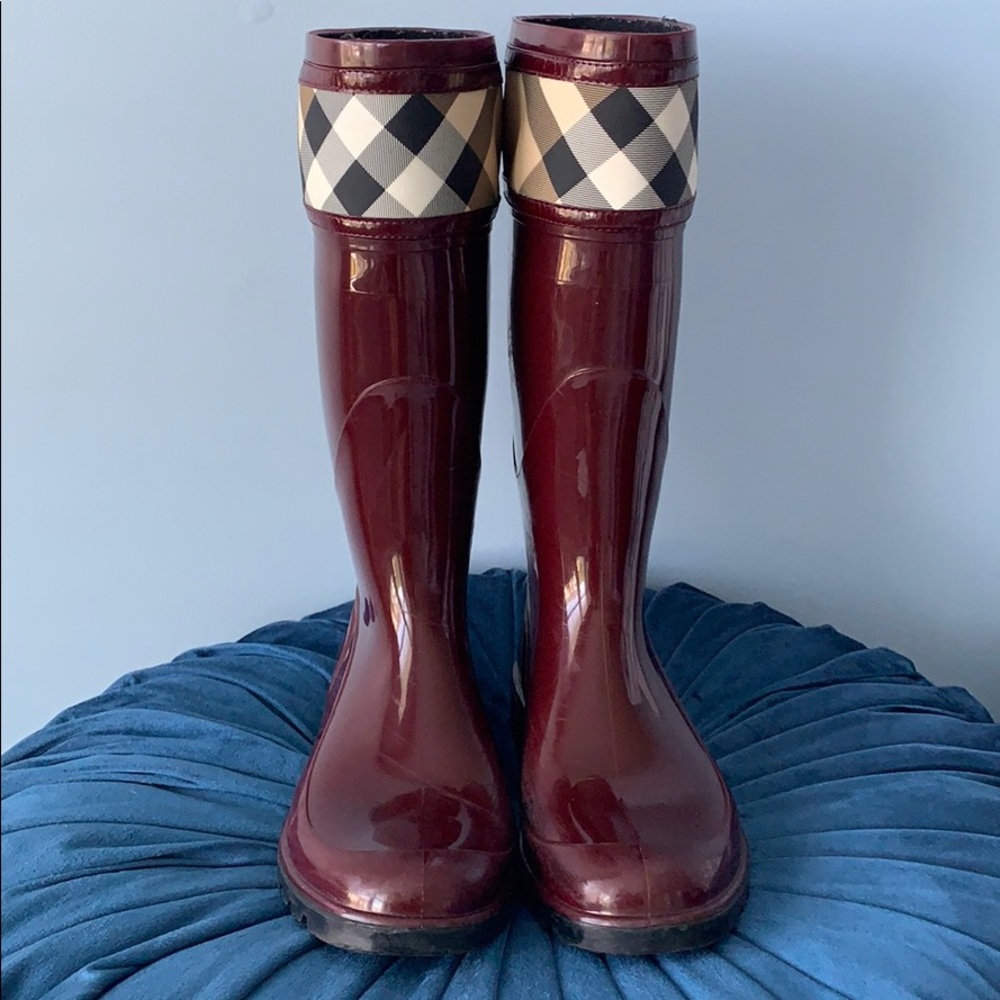Authentic Burberry Boots